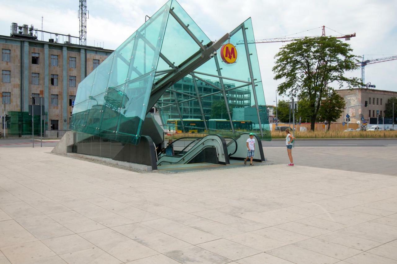 Ferienwohnung L Ajax Copernicus Center Warschau Exterior foto